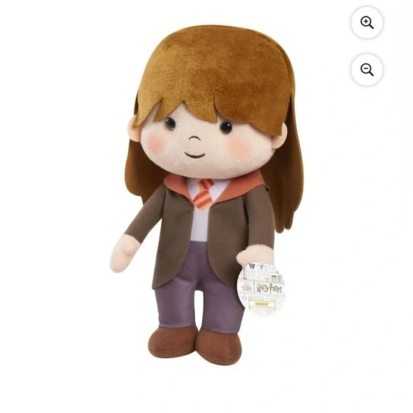 Harry Potter Just Play Hermione 10" Plush Doll,Stuffed Animal,Brand New,NWT - Picture 5 of 7